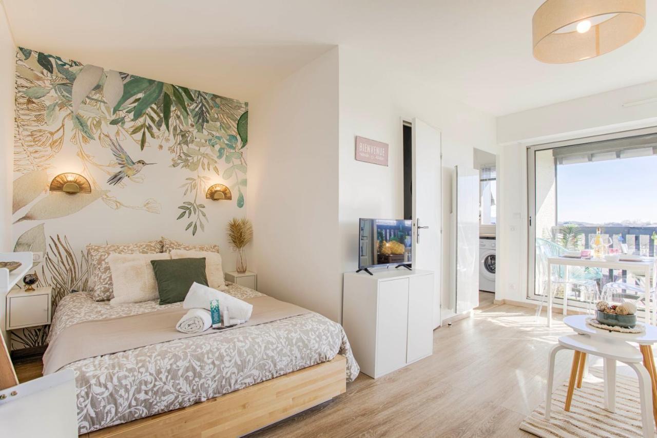 Appartement Cosy Avec Vue Imprenable Sur Cabourg - Acces Direct Plage - Proche Centre Ville Kültér fotó